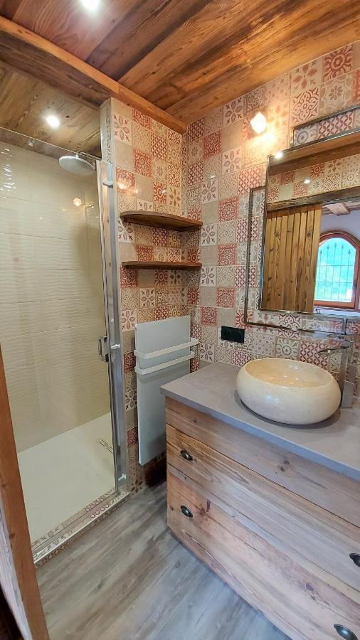 Chalet Serre Cambeou Piscine&Spa 생샤프리 외부 사진