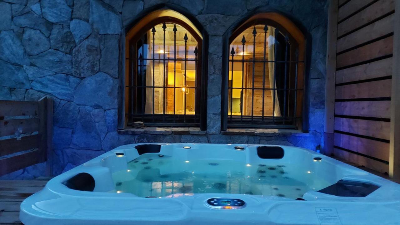 Chalet Serre Cambeou Piscine&Spa 생샤프리 외부 사진