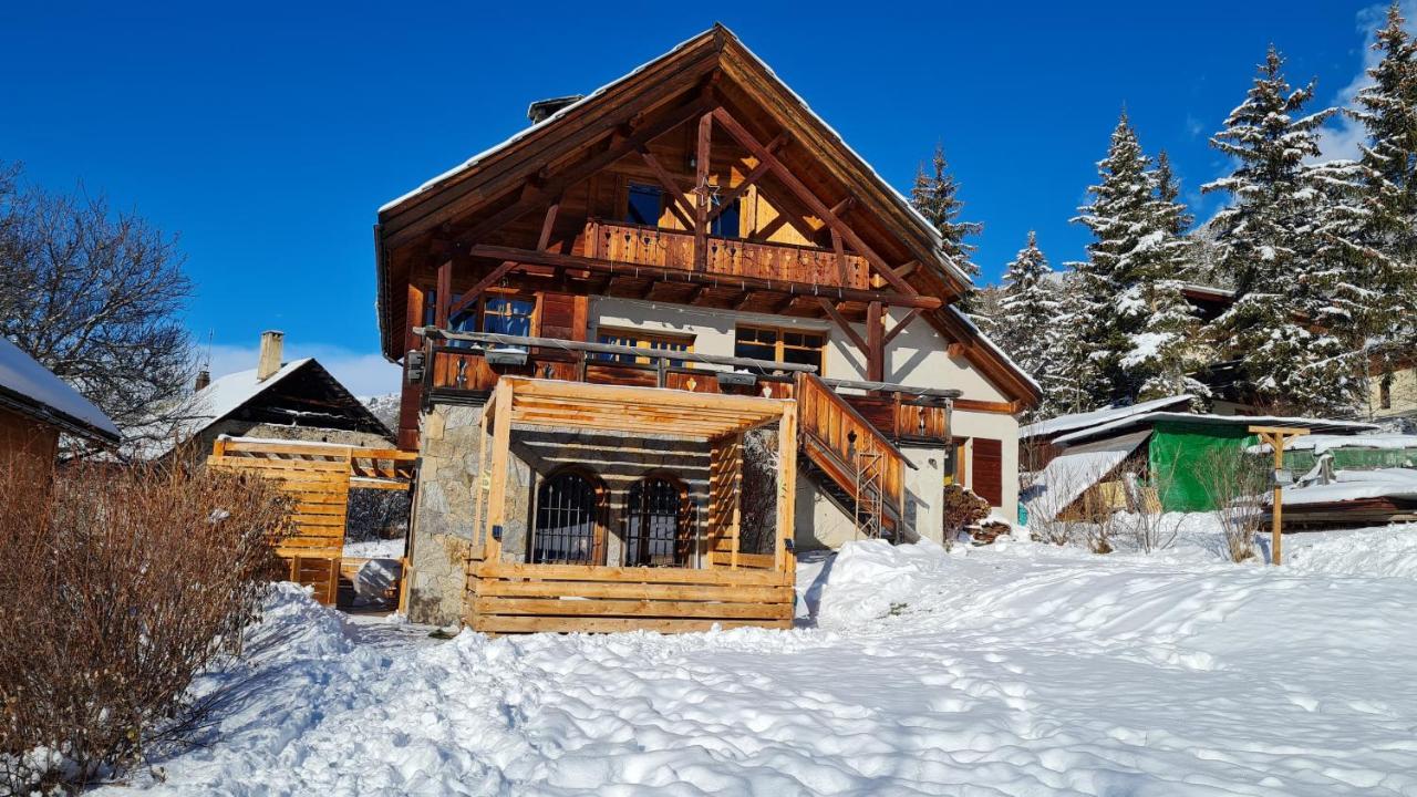 Chalet Serre Cambeou Piscine&Spa 생샤프리 외부 사진