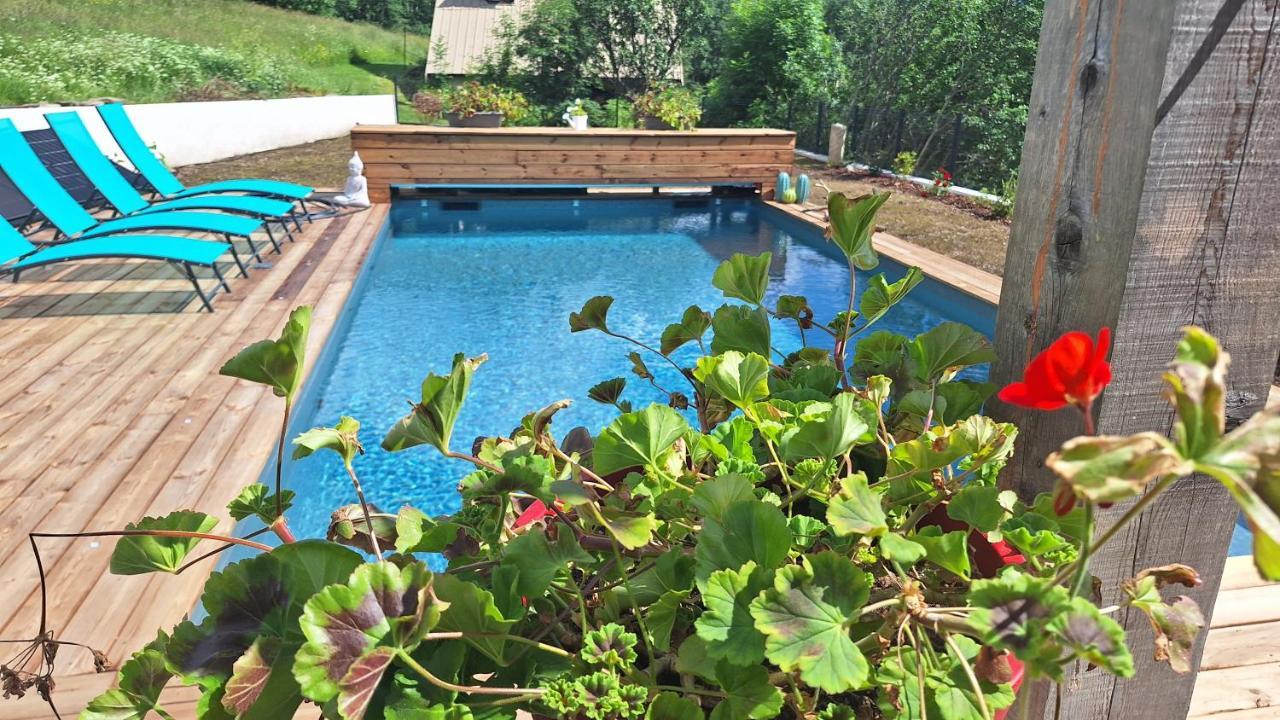 Chalet Serre Cambeou Piscine&Spa 생샤프리 외부 사진
